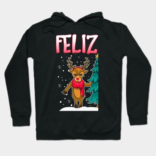 Feliz Navidad Matching Couple Sweaters Hoodie